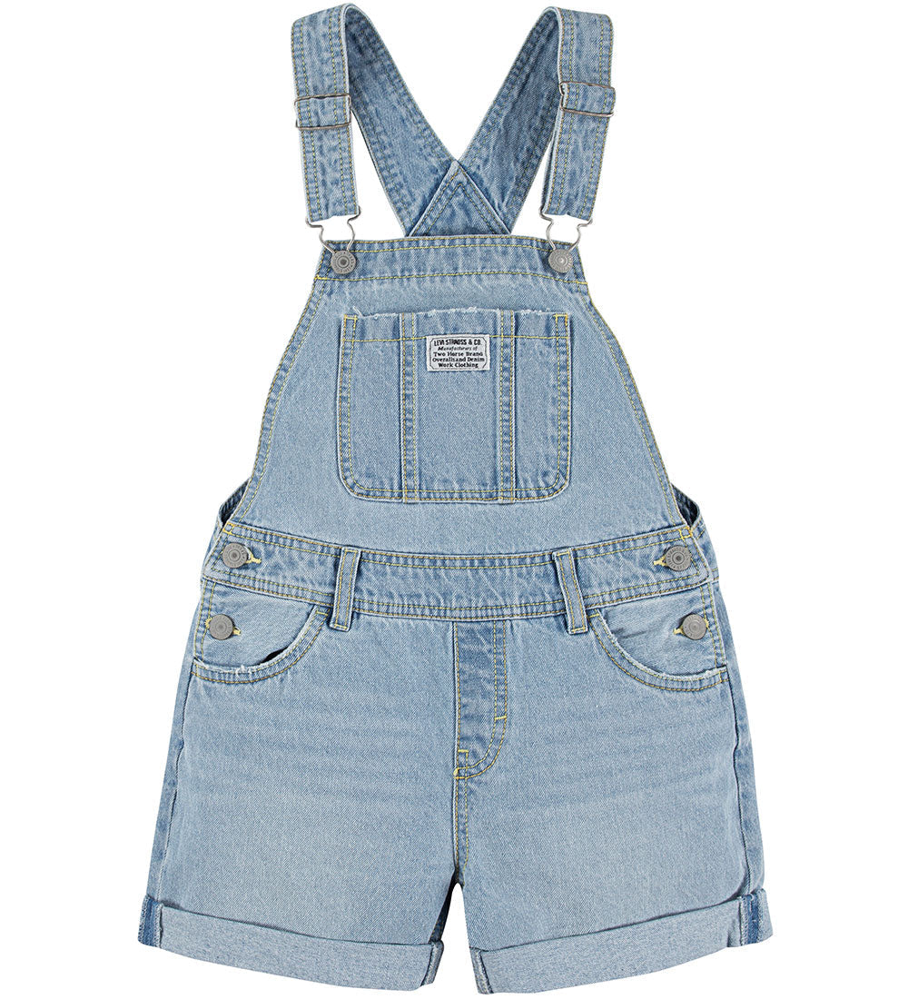Levi's Kids salopette a pantaloncino junior 3EH030-LA0 blu medio