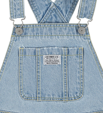 Levi's Kids salopette a pantaloncino junior 3EH030-LA0 blu medio