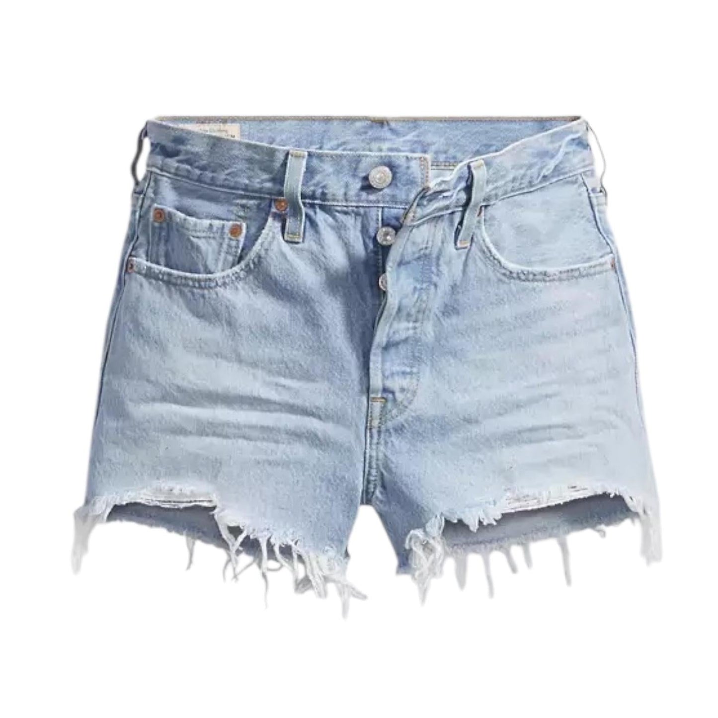Levi's Short 501 Original High Rise 563270086 Luxor Heat Blu Donna