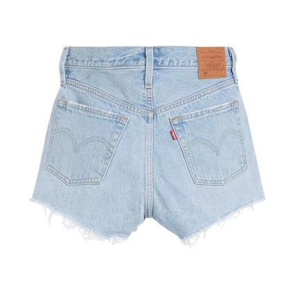 Levi's Short 501 Original High Rise 563270086 Luxor Heat Blu Donna