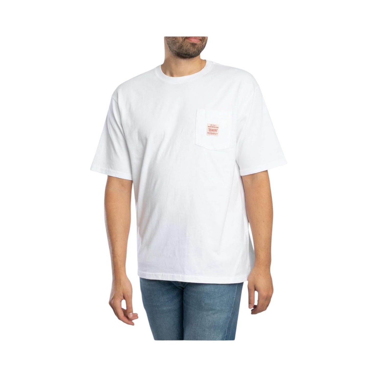Levi's T-shirt Workwear A58500005 Bright White Uomo
