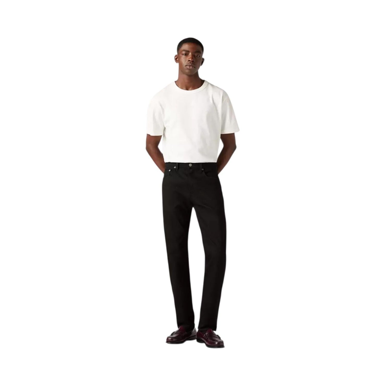 Levi's Jeans 502 Regular Taper 295070031 Nightshine Nero Uomo
