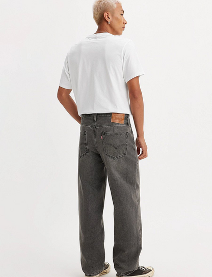 Levi's Jeans Uomo 568 Loose Straight Nero 290370052