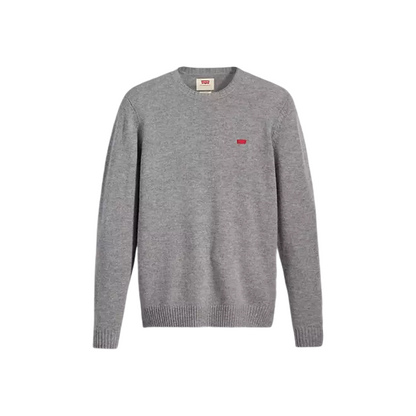 Levi's maglioncino girocollo da uomo Housemark A43200000 grigio
