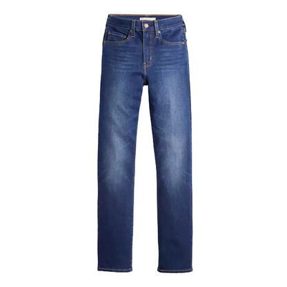 Levi's pantalone jeans da donna dritti a vita alta 724 188830304 blu