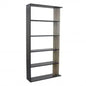 Alisha Grey and Natural Bookcase, 90x23.5x180