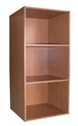 Multifunctional Modular Bookshelf in MDF and Ash, Various Sizes and Colors