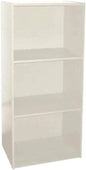 Multifunctional Modular Bookshelf in MDF and Ash, Various Sizes and Colors