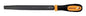 Half-round wood file 200 mm