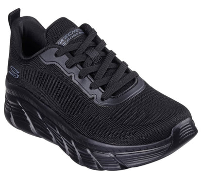 Skechers scarpa da sneakers da donna BOBS Sport B Flex Hi Flying HI 117385/BBK nero