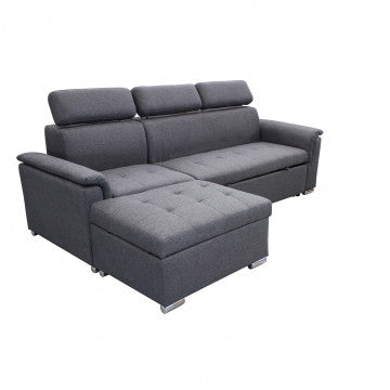 Divano componibile design moderno con chaise longue