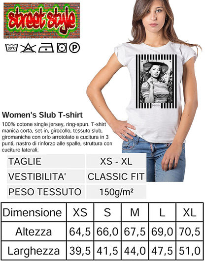 STREET STYLE The Legend - T-shirt Donna Urban Slub