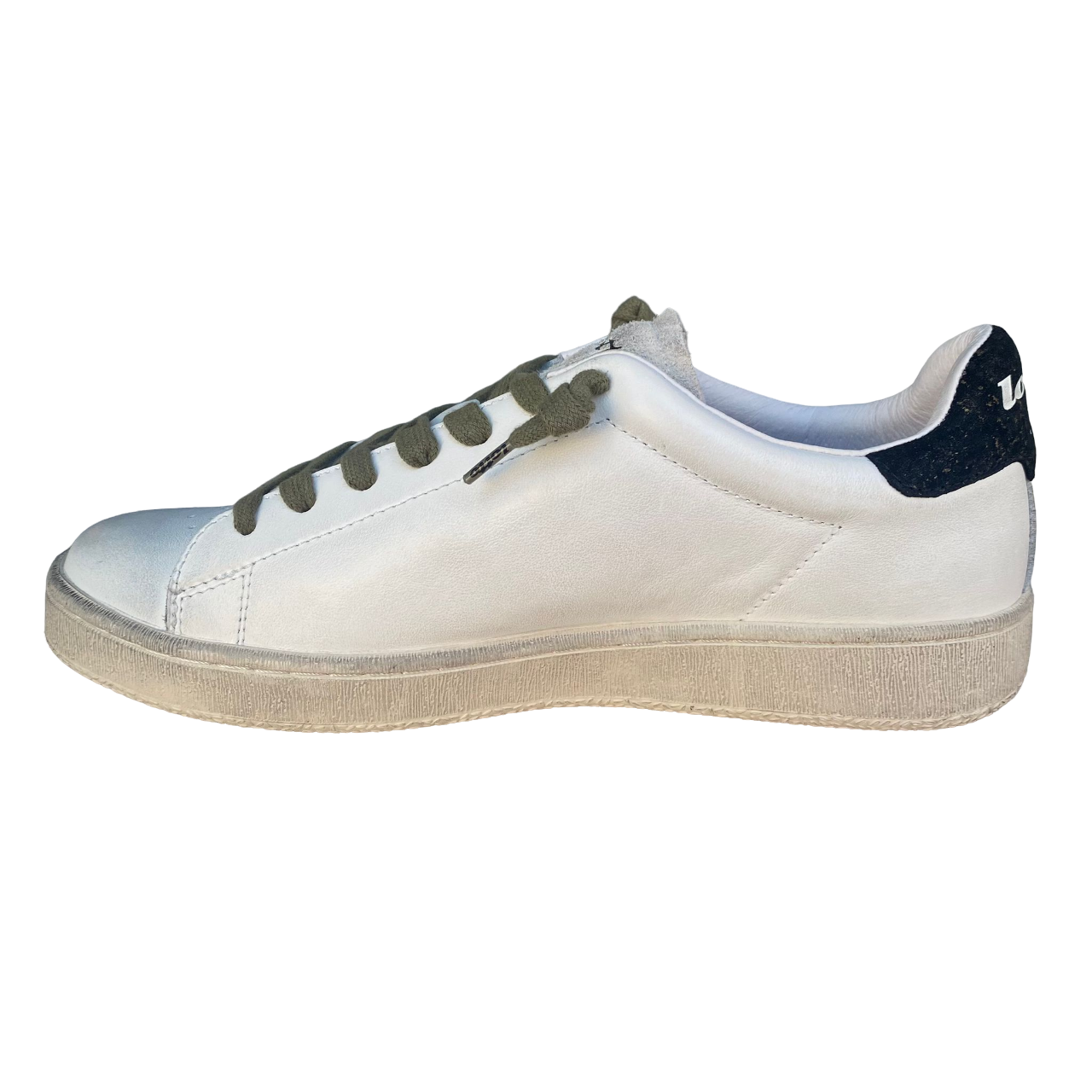 Lotto Leggenda Sneakers Uomo Autograh Legend 221889 Bianco-Nero-Marrone