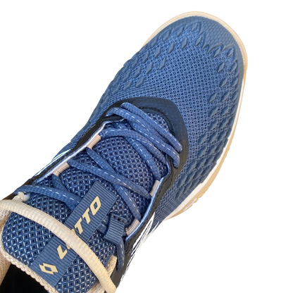 Lotto Raptor 100 222167-DM2 Blu Scarpe Tennis Uomo Campi Veloci