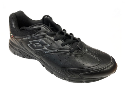 Lotto Bristol IV Lth L6688 Sneakers Running Walking Uomo Pelle Nero