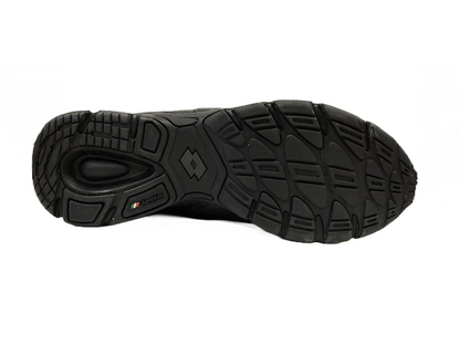 Lotto Bristol IV Lth L6688 Sneakers Running Walking Uomo Pelle Nero