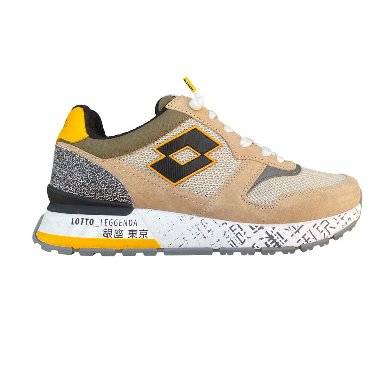 Lotto Leggenda Tokyo Ginza PRT 223153-DTN Beige Sneakers Uomo
