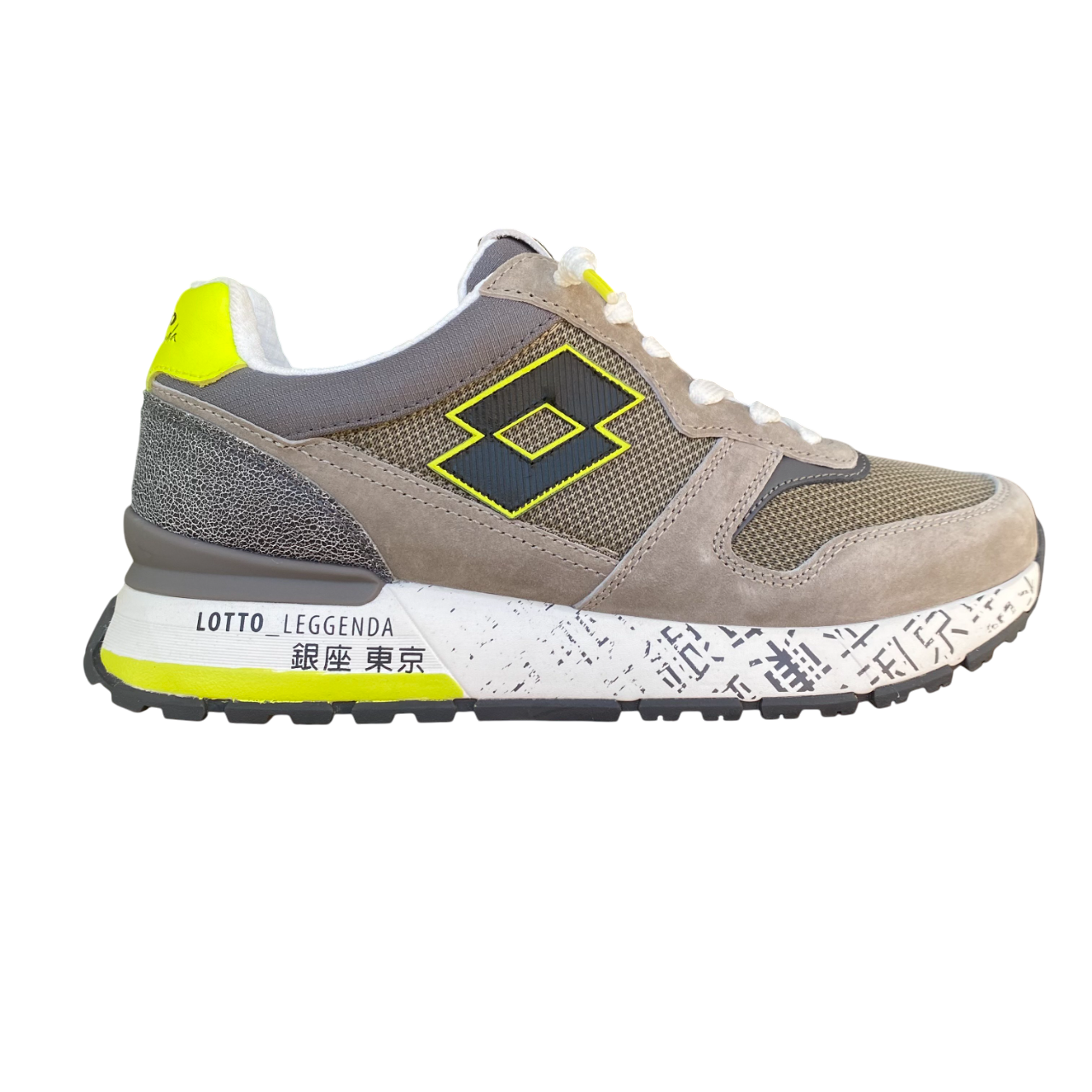 Lotto Leggenda - Sneakers Uomo Tokyo Ginza PRT Grigio 223153-DTM