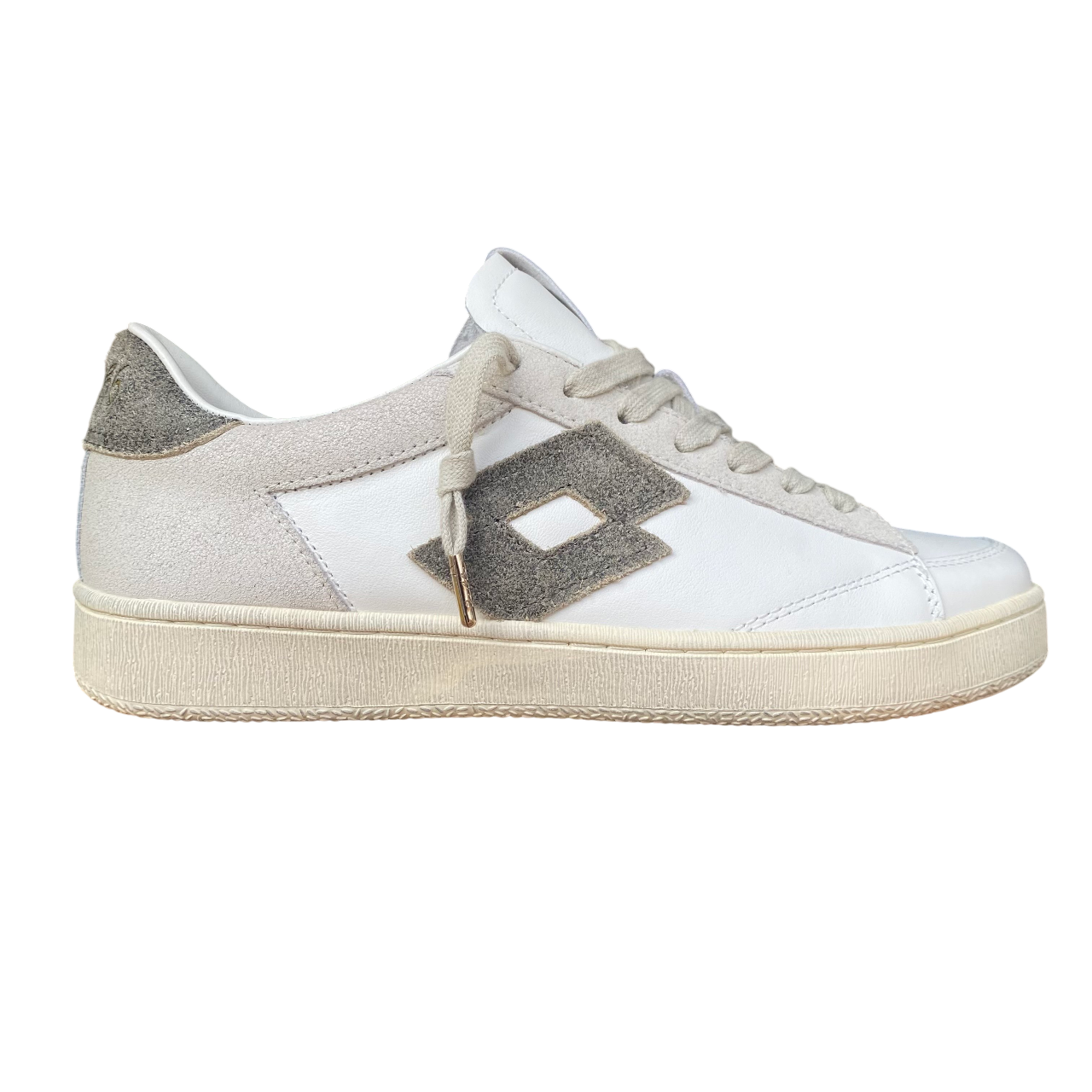 Lotto Leggenda Losanga '76 Crack 221893 1PL | Sneakers Uomo Bianco-Nero