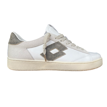 Lotto Leggenda Losanga '76 Crack 221893 1PL | Sneakers Uomo Bianco-Nero