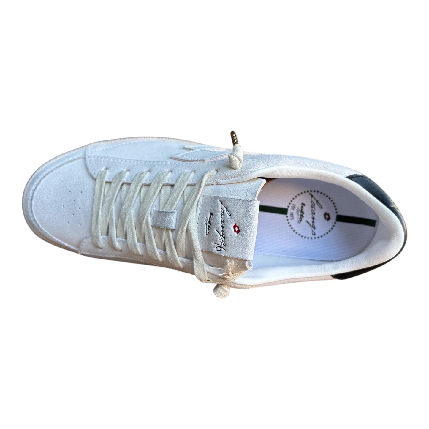 Lotto Leggenda Sneakers Uomo Bianche Losanga 76 Crack 223622 010