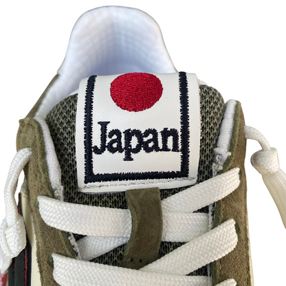 Lotto Leggenda Tokyo Ginza PRT Lifestyle Sneakers Uomo Oliva Nero Rosso - 222656-DC0