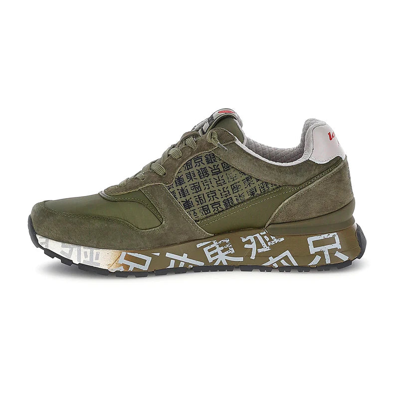 Lotto Leggenda Tokyo Ginza Shaded Lifestyle Sneakers Uomo Verde - 223627 948