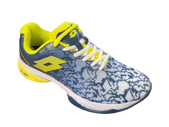 Lotto Scarpa da Padel da donna Superrapida 200 III 217301 9FS bianco-giallo acido-blu