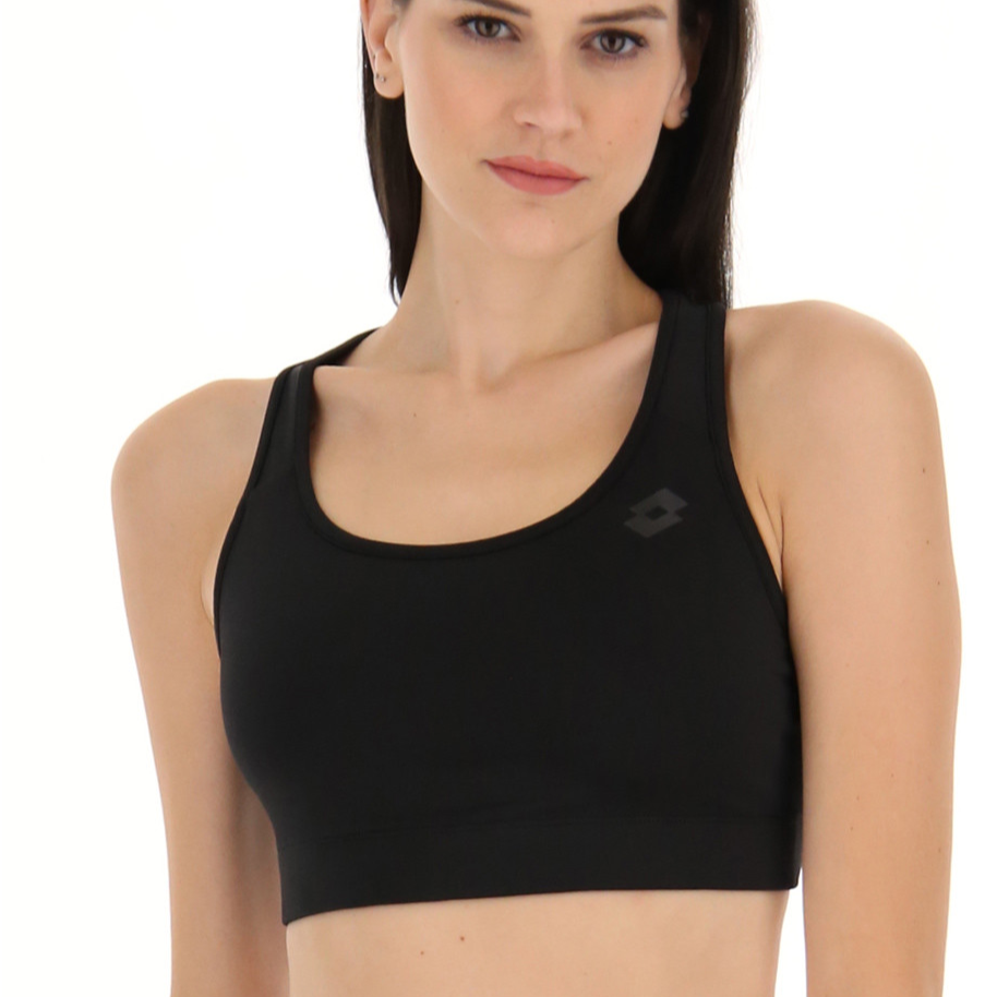 Lotto Top Sportivo Donna Nero Slim Fit MSP W - 216778 1CL
