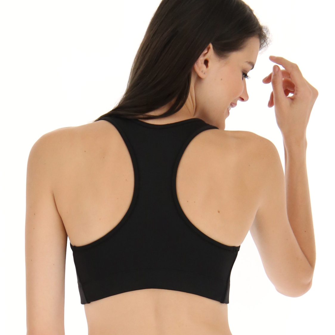 Lotto Top Sportivo Donna Nero Slim Fit MSP W - 216778 1CL