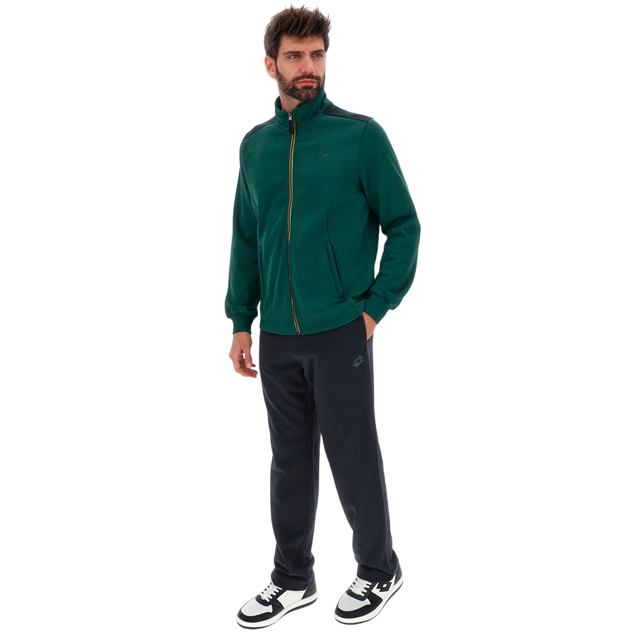 Lotto Tuta Sportiva da Uomo Firt II 222879 DMP Verde-Nero – Comfort e Stile in Movimento