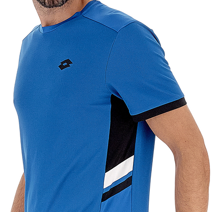 Lotto maglietta manica corta da tennis Squadra III 218787 1P0 azzurro