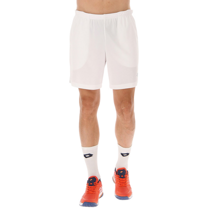Lotto pantaloncino sportivo da uomo Squadra 7in III 218790 0F1 bianco