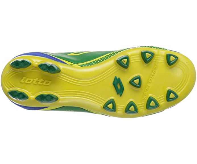 Lotto Zhero Gravity Scarpe Calcio Junior Verde Giallo Blu