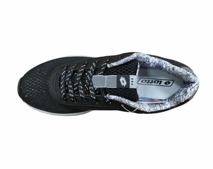 Lotto Superlight One - Scarpa Running Donna Leggera Nero Argento