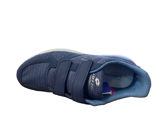 Lotto Speedride 601 XIII S 219221 Scarpa Walking Uomo Velcro Blu