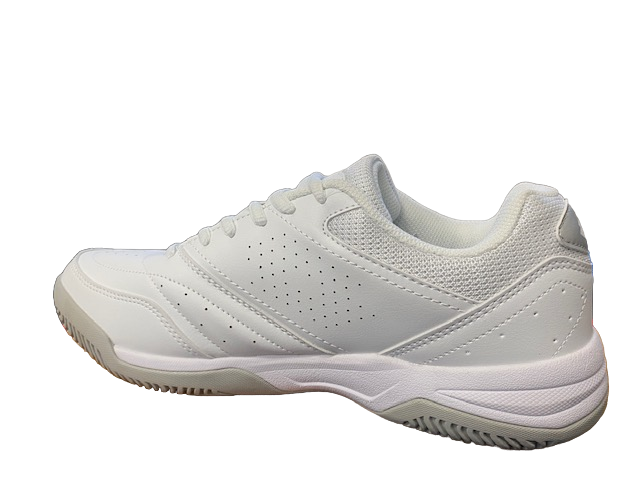 Lotto scarpa da tennis da donna Court Logo AMF XIX 217495 1VQ bianco argento