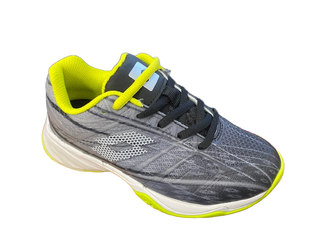 Lotto scarpa da tennis da junior Mirage 300 ALR Jr 210746 6W5 all black-all white-acacia green