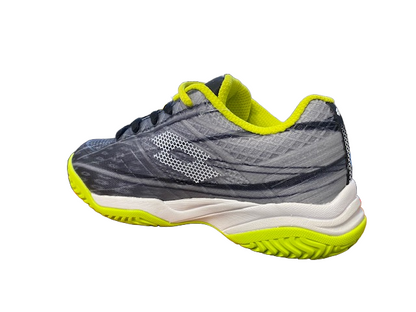Lotto scarpa da tennis da junior Mirage 300 ALR Jr 210746 6W5 all black-all white-acacia green