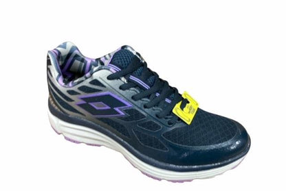 Lotto Fox Ride AMF - Sneakers Donna Walking Blu Viola Navy