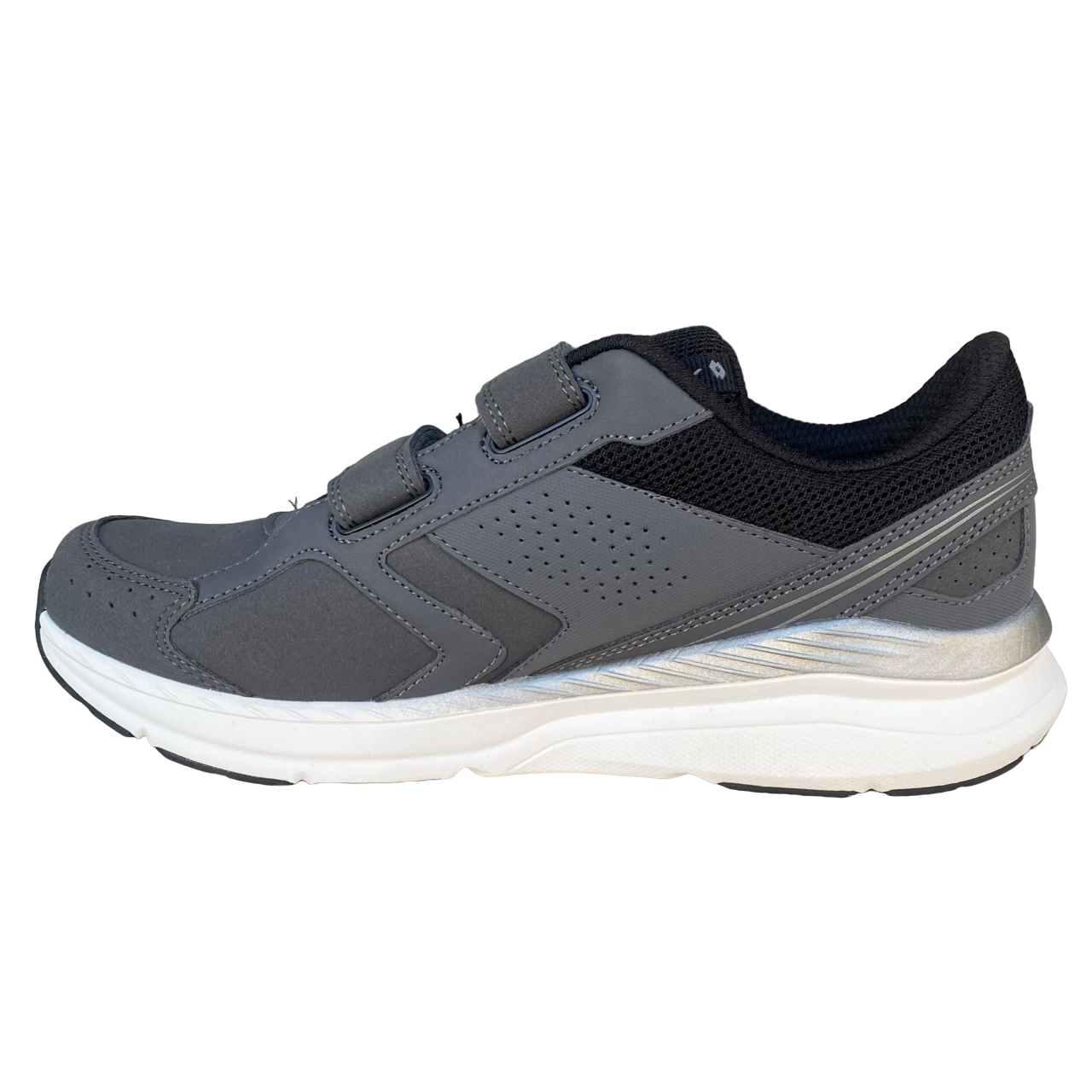 Lotto scarpa da ginnastica da uomo con lo strappo Speedride 601 XIV S 219818 5OL asfalto-nero