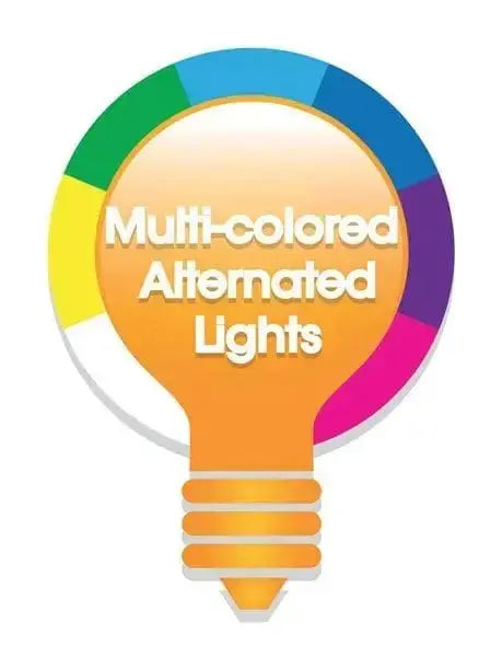 Luci solari galleggianti led multicolor