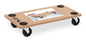Wooden Platform Trolley 300x600 mm with Wheels – Load Capacity 200 kg