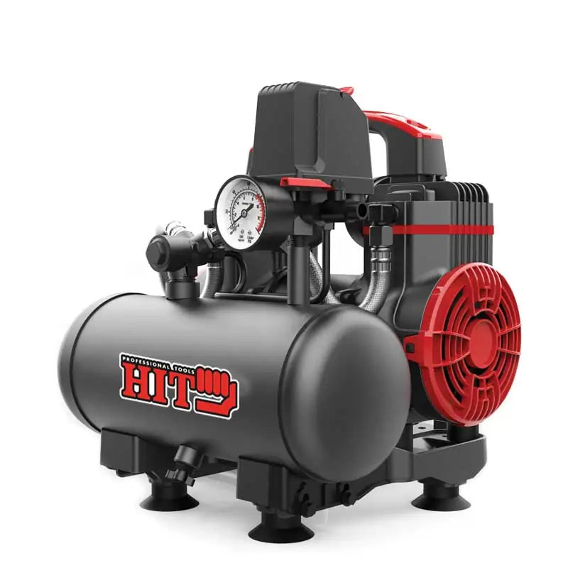 Schallgedämmter Kompressor 3 Liter 1,2 PS Tragbar