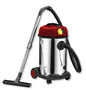 1200W 30L Stainless Steel Wet & Dry Vacuum Cleaner with Power Tool Socket