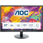 AOC 24" Full HD LED Gaming Monitor 60Hz 5ms MVA Speakers HDMI VGA M2470SWH