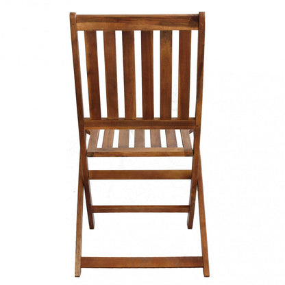 Sedia Diana in legno di Acacia con dimensioni cm 46 x 57 x 91 h di colore marrone - Senza braccioli
