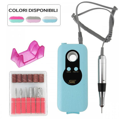 Professionelle Nagelfräse 35000 U/min Tragbar Nail Art M6 Mini