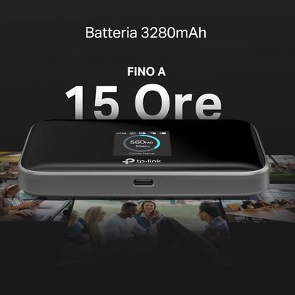 M7750 Saponetta Wi-Fi con SIM 4G+ LTE CAT12 AC1200Mbps