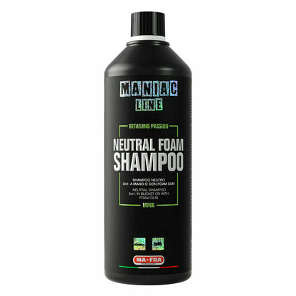 MAFRA Maniac Shampoo Neutro MF66 MF117 2 in 1 Shampoo a mano o Foam Gun 1 LT - 5LT